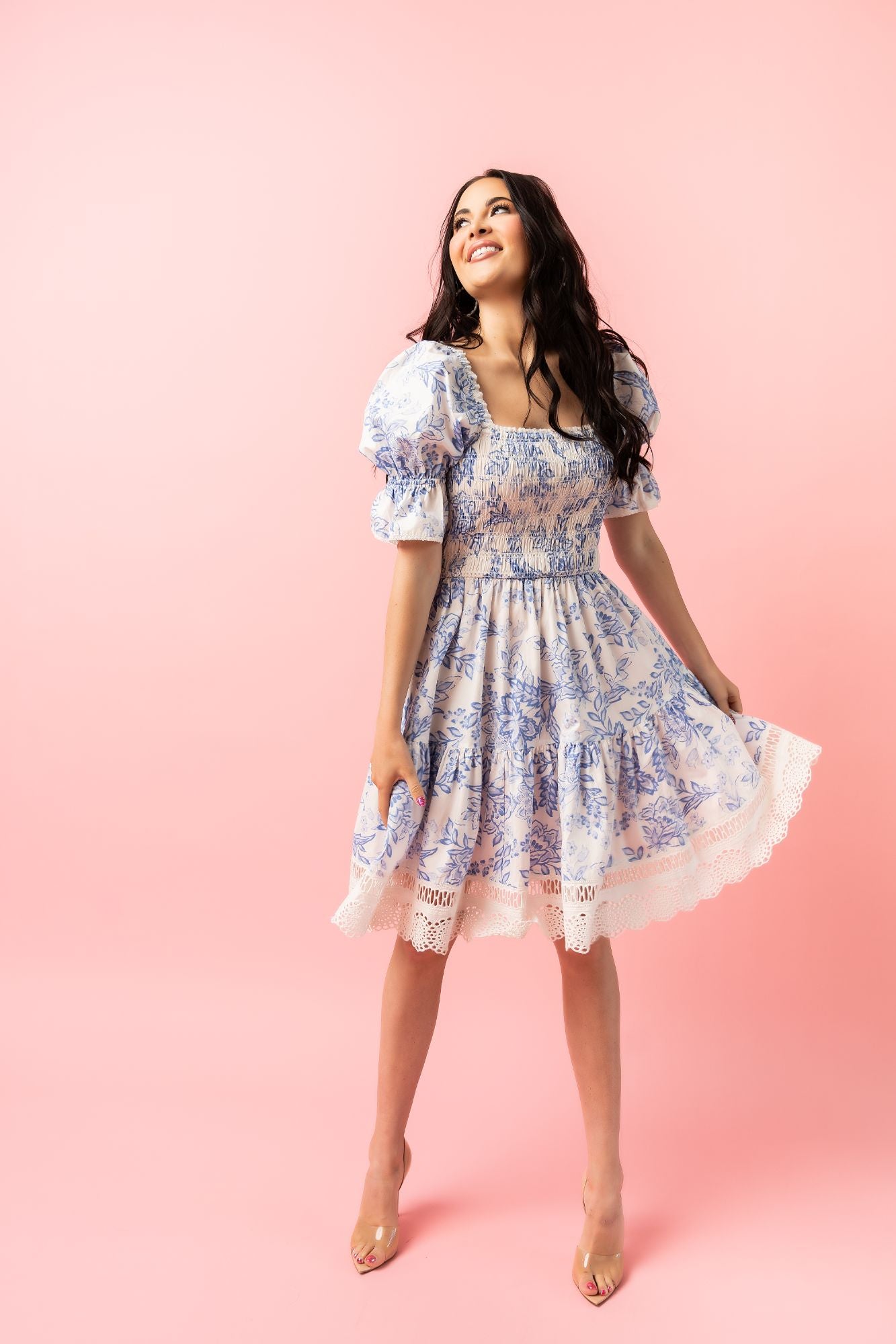 rachel parcell lace midi dress Rachel Parcell Fitted Lace Midi Dress