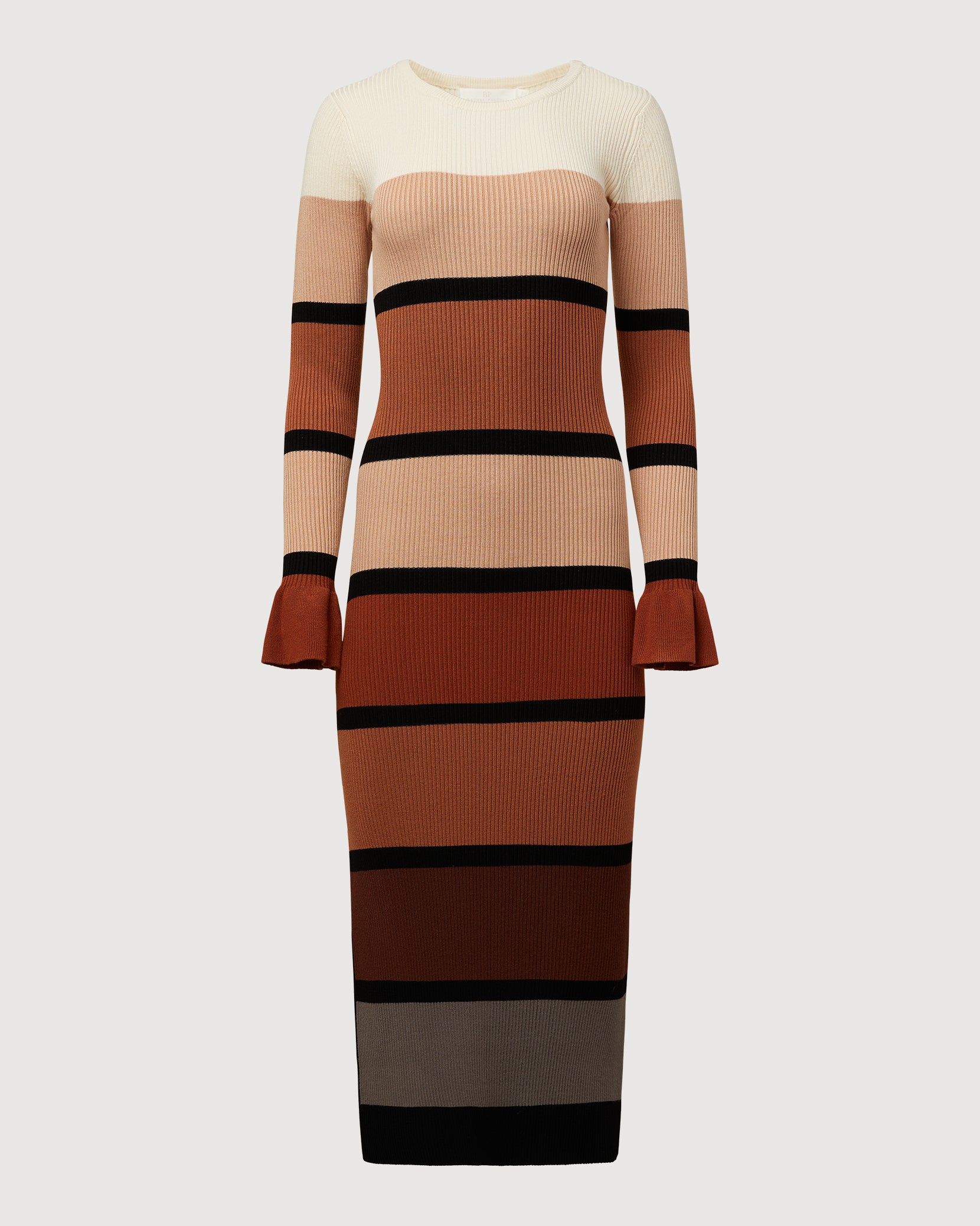 Side Panel Colorblock Dress