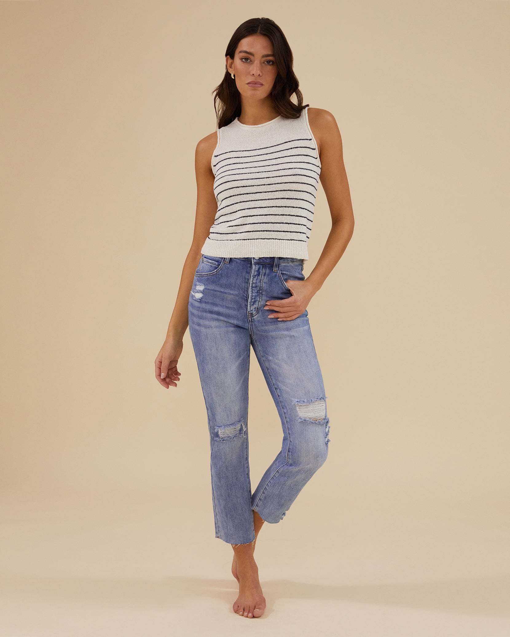 boxy muscle tee