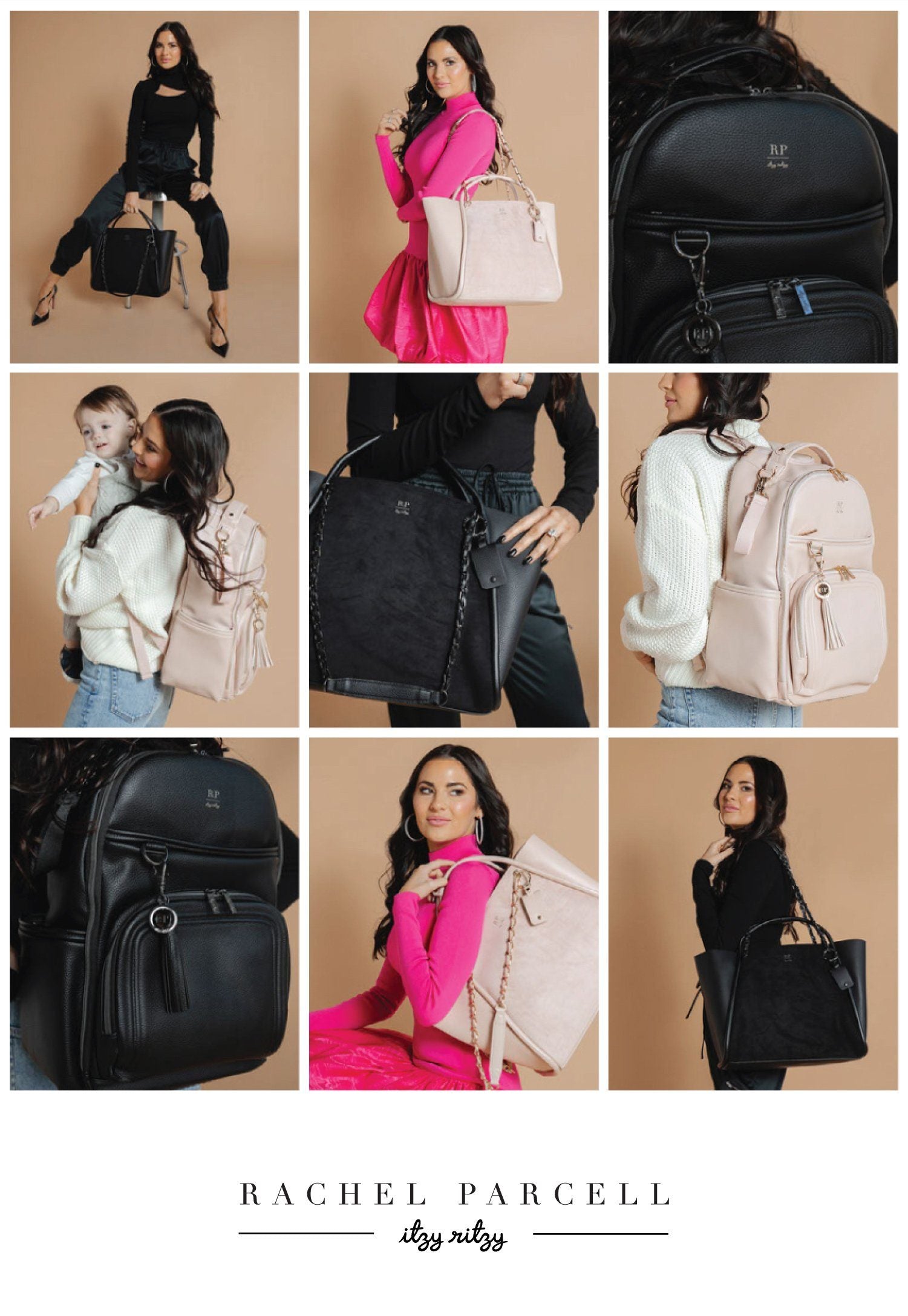 Introducing Rachel Parcell with Itzy Ritzy—Luxury Diaper Bags