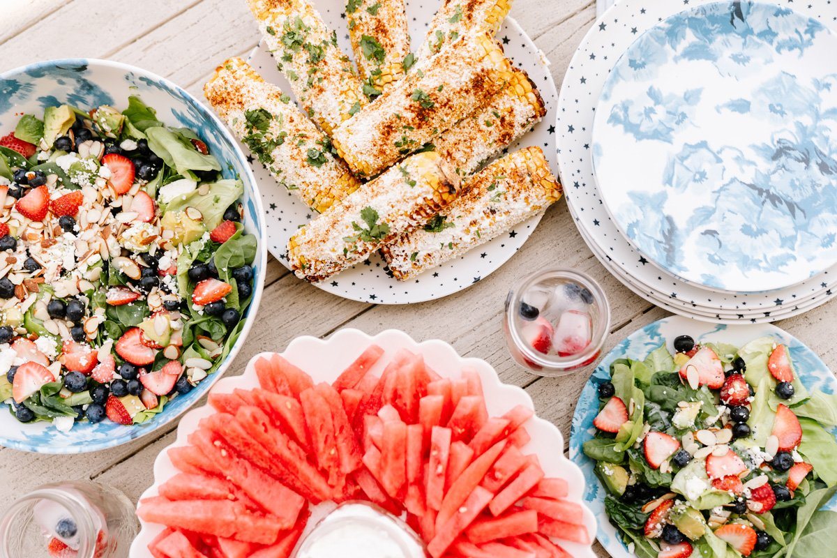 Quick and Easy Sides for a 4th of July Party or Picnic...