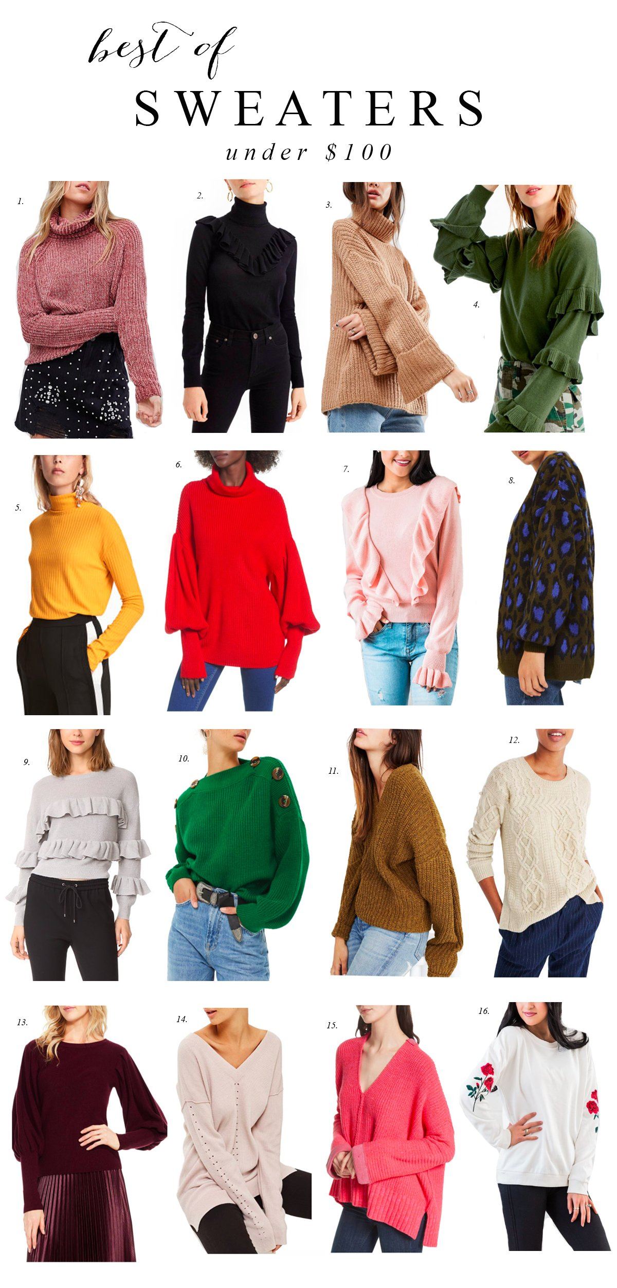 Sweaters Under $100 + Q&A...