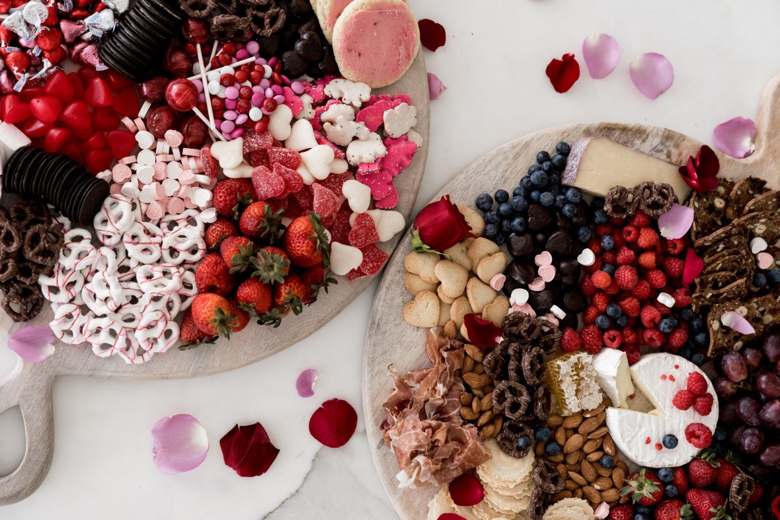 Valentine's Charcuterie Boards for Kids and Grownups...