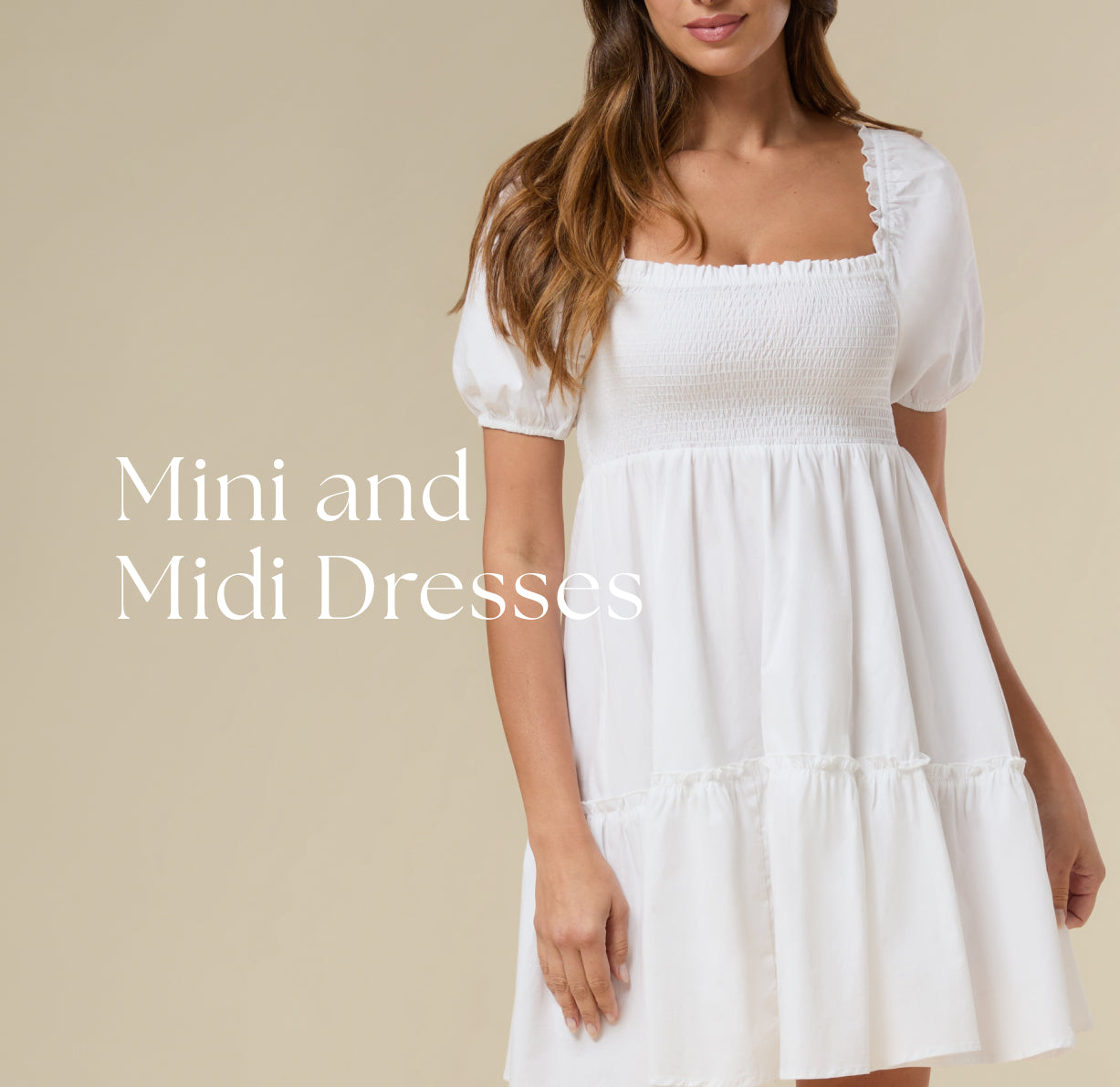 Rachel Parcell Spring 2024 mini and midi dresses
