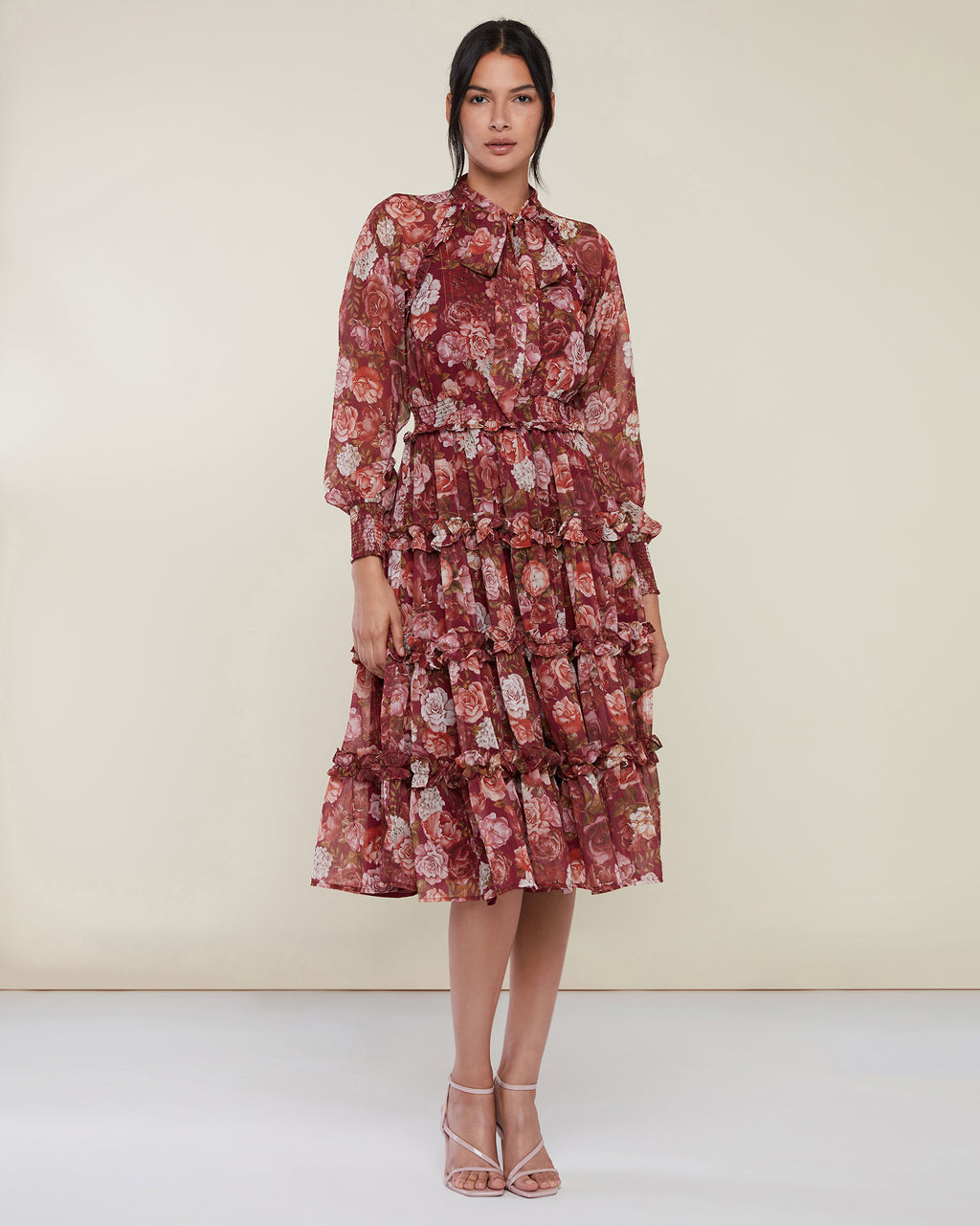 Smocked Ruffle Midi Dress – Rachel Parcell, Inc.
