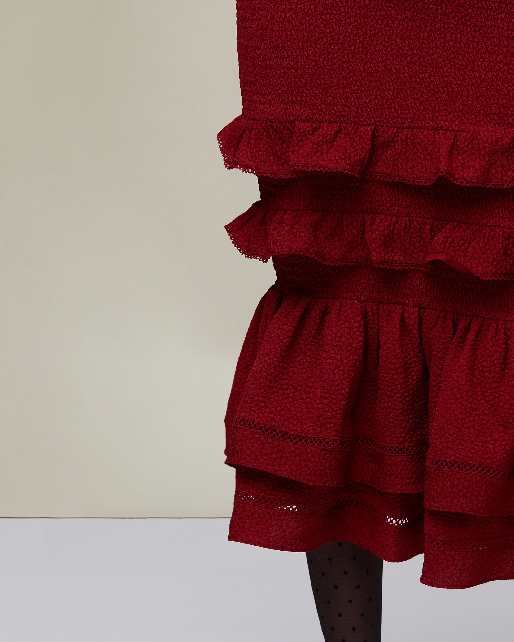 SLY | SHIRRING LONG ドレス (ワンピース(ロング） ) |SHEL'TTER